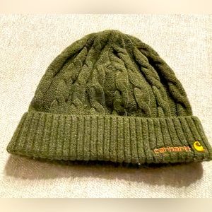 Carhartt Winter Hat, Olive Green